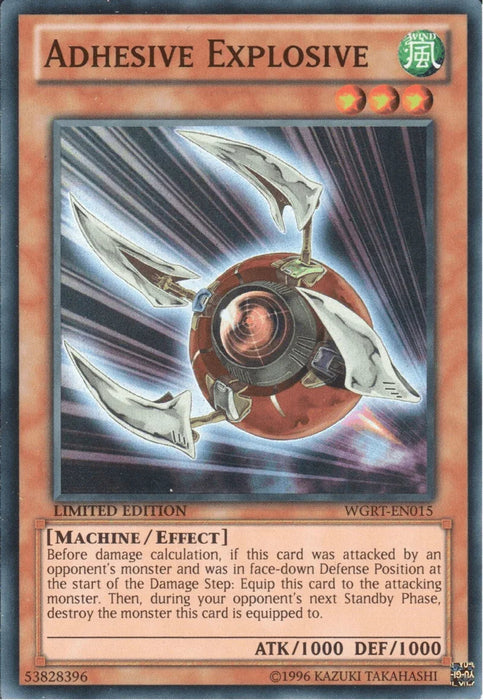 Adhesive Explosive [WGRT-EN015] Super Rare - for just $0.10! 