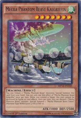Mecha Phantom Beast Kalgriffin [MP14-EN150] Rare - for just $0.10! 