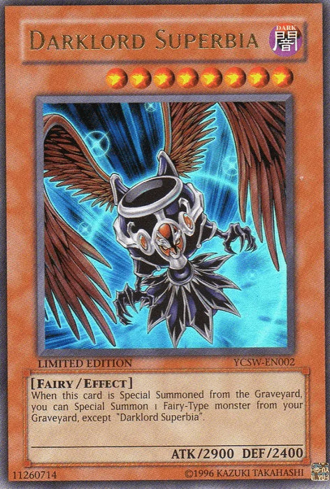 Darklord Superbia [YCSW-EN002] Ultra Rare - for just $0.15! 