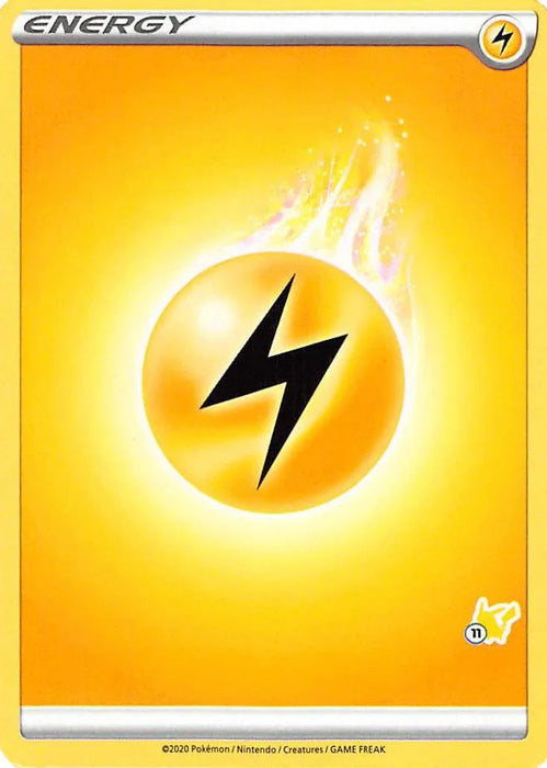 Lightning Energy (Pikachu Stamp #11) [Battle Academy 2022] - for just $0.10! 