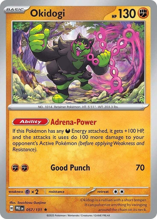 Okidogi (057/131) [Scarlet & Violet: Prismatic Evolutions] - for just $0.10! 