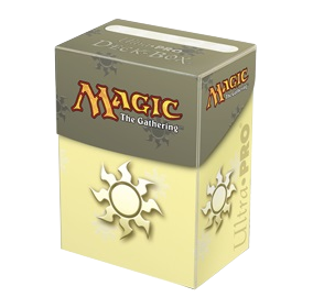 Ultra PRO: Deck Box - Mana 1 (White) - for just $0! 