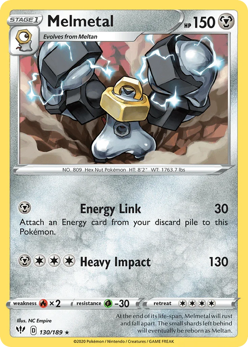 Melmetal (130/189) [Sword & Shield: Darkness Ablaze] - for just $0.10! 