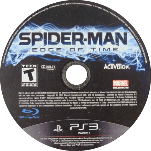Spider-Man: Edge of Time – PlayStation 3 (PS3) - for just $20.99! 