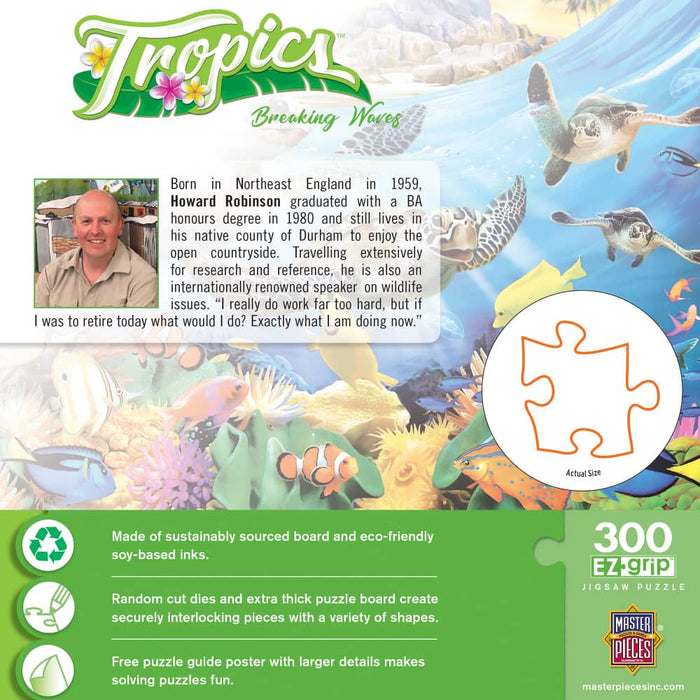 Tropics - Breaking Waves 300 Piece EZ Grip Jigsaw Puzzle - for just $14.99! 