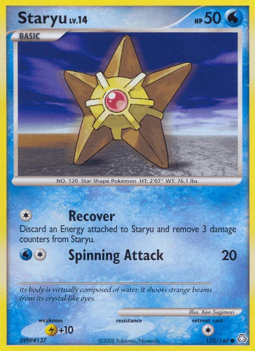 Staryu (122/146) [Diamond & Pearl: Legends Awakened] - for just $0.15! 