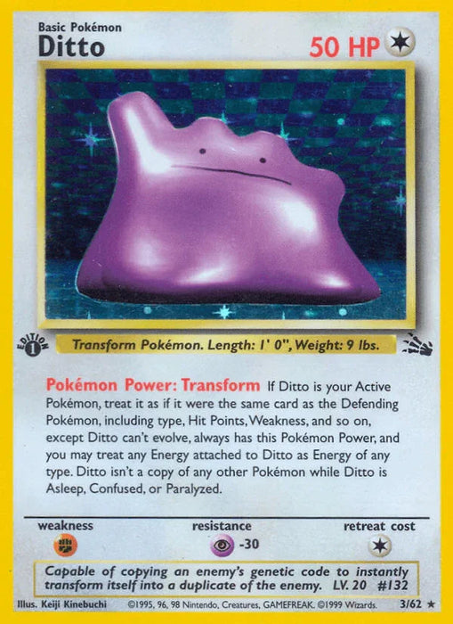 Ditto (3/62) [Fossil 1st Edition] - for just $43.55! 