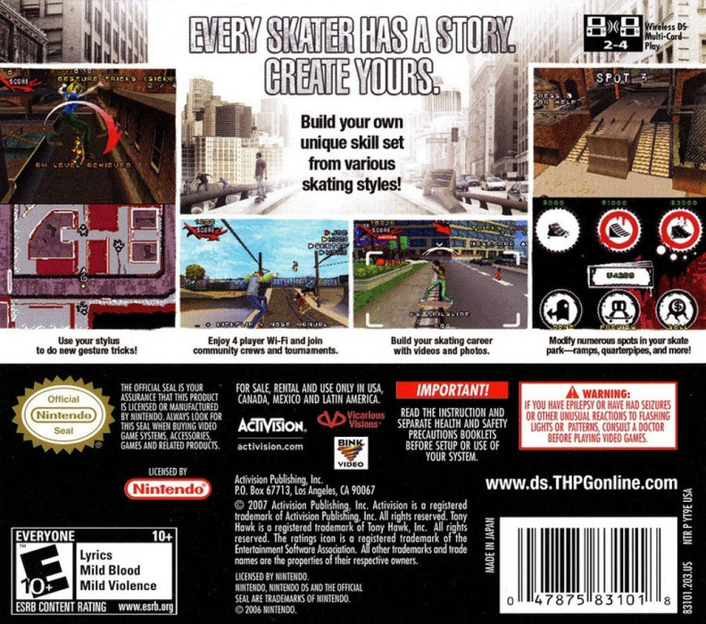 Tony Hawk: Proving Ground — Nintendo DS (DS) - for just $10.99! 