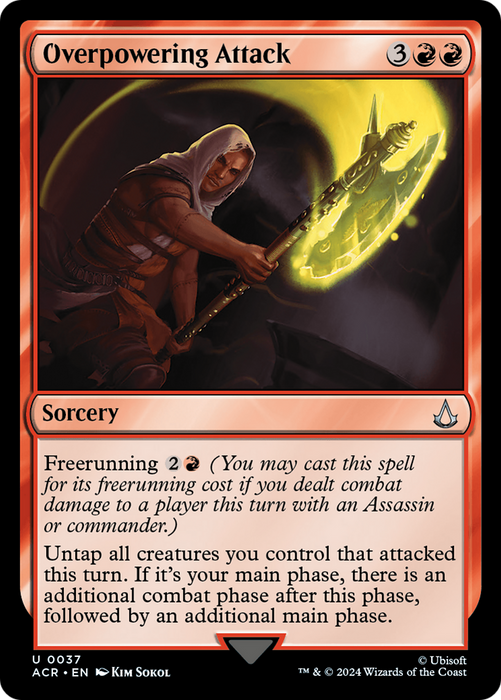 Overpowering Attack (ACR-037) - Assassin's Creed - for just $0.34! 