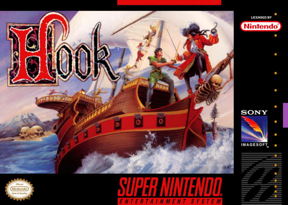 Hook – Super Nintendo Entertainment System (SNES) - for just $18.99! 