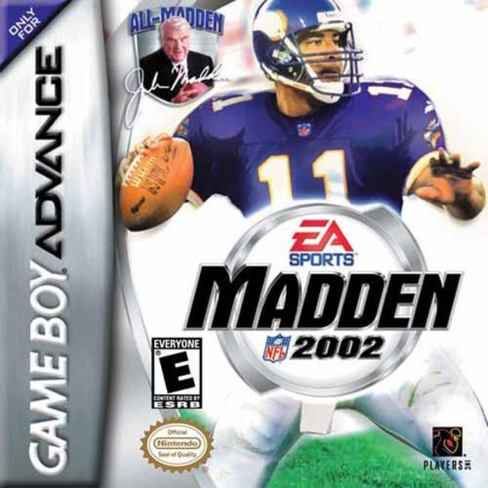 Madden NFL 2002 – Game Boy Advance (GBA) - for just $22.99! 