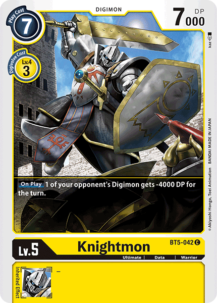 Knightmon [BT5-042] [Battle of Omni] - Just $0.09! Shop now at Retro Gaming of Denver