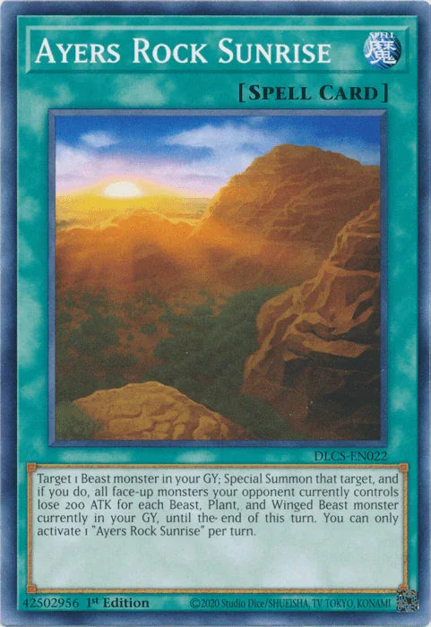Ayers Rock Sunrise [DLCS-EN022] Common - for just $0.10! 