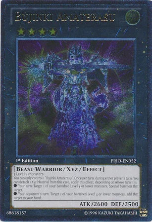 Bujinki Amaterasu [PRIO-EN052] Ultimate Rare - for just $1.45! 