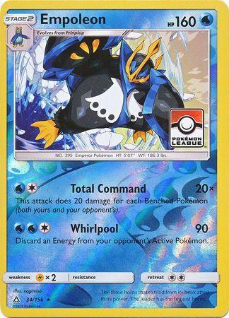 Empoleon (34/156) (League Promo) [Sun & Moon: Ultra Prism] - for just $0.45! 