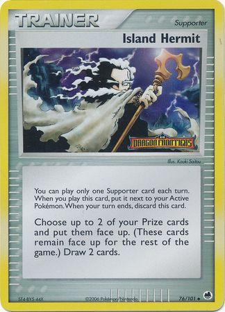 Island Hermit (76/101) (Stamped) [EX: Dragon Frontiers] - for just $1.50! 
