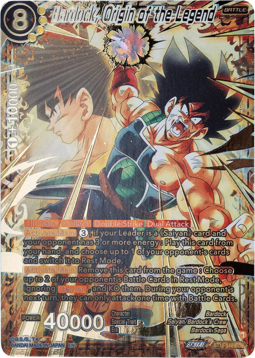 Bardock, Origin of the Legend (GDR) (BT18-148) [Dawn of the Z-Legends] - for just $258.85! 