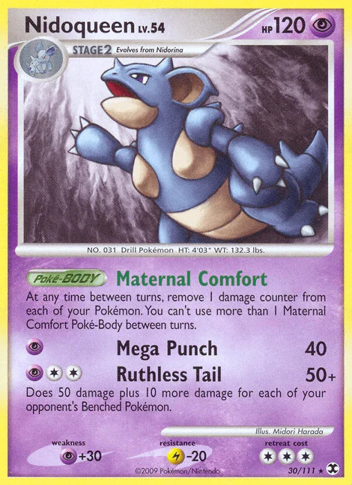 Nidoqueen (30/111) [Platinum: Rising Rivals] - for just $1.55! 