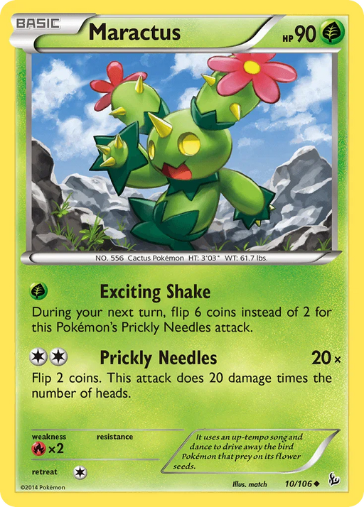 Maractus (10/106) [XY: Flashfire] - for just $0.15! 