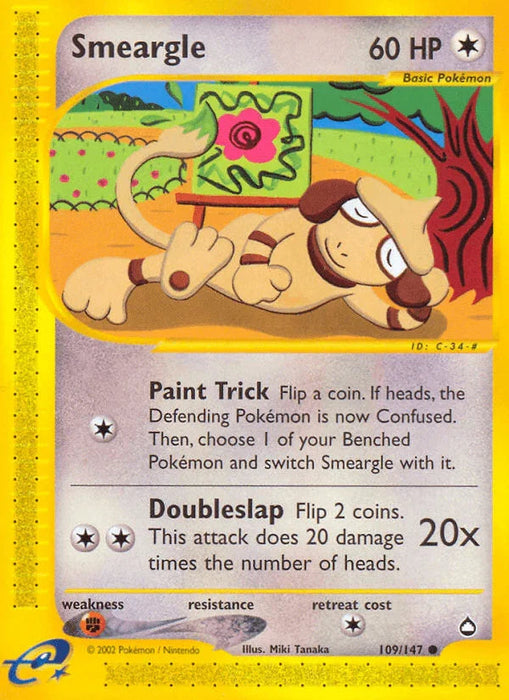 Smeargle (109/147) [Aquapolis] - for just $3.35! 