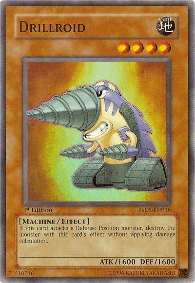 Drillroid [YSDS-EN016] Super Rare - for just $0.10! 
