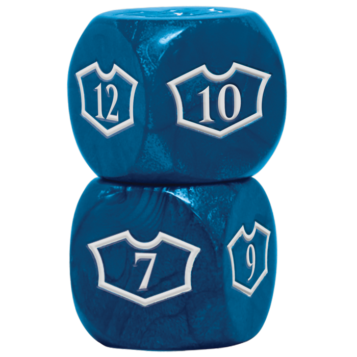 Ultra PRO: Loyalty Dice Set - 22MM Deluxe with 7-12 (Island) - for just $0! 