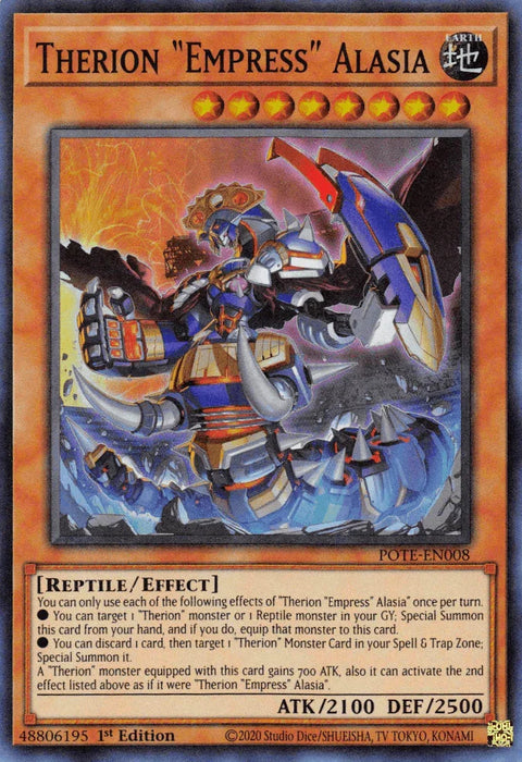Therion Empress Alasia [POTE-EN008] Super Rare - for just $0.10! 