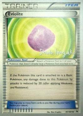 Eviolite (91/101) (Terraki-Mewtwo - Shuto Itagaki) [World Championships 2012] - for just $0.40! 