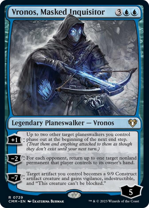 Vronos, Masked Inquisitor [Commander Masters] - Just $1.05! Shop now at Retro Gaming of Denver