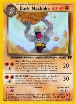 Dark Machoke (40/82) [Team Rocket Unlimited] - for just $1.10! 