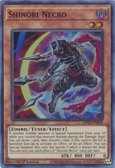 Shinobi Necro [MP20-EN049] Super Rare - for just $0.15! 