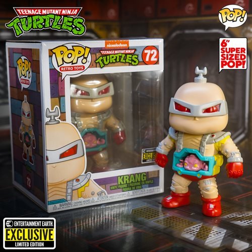 Funko Pop! Teenage Mutant Ninja Turtles: Krang 6-Inch - Entertainment Earth Exclusive - Premium Figure - Just $22.99! Shop now at Retro Gaming of Denver