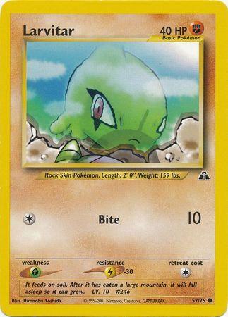 Larvitar (57/75) [Neo Discovery Unlimited] - for just $0.25! 