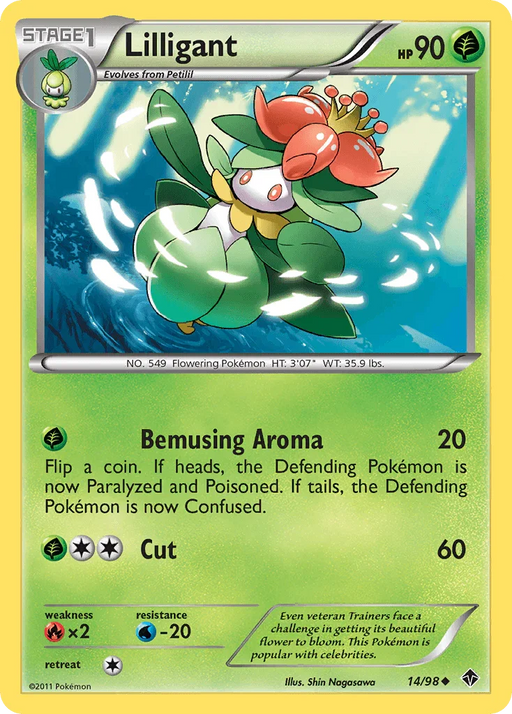 Lilligant (14/98) [Black & White: Emerging Powers] - for just $0.30! 