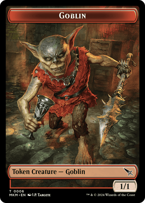 Detective // Goblin Double-Sided Token [Murders at Karlov Manor Tokens] - Just $0.10! Shop now at Retro Gaming of Denver