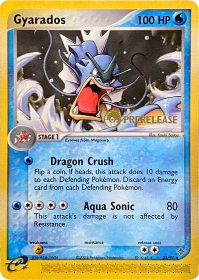 Gyarados (32/97) (Prerelease Promo) [EX: Dragon] - Just $24.50! Shop now at Retro Gaming of Denver