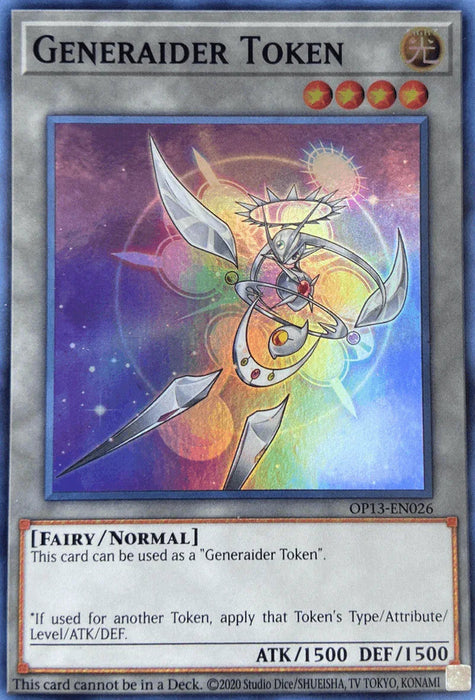 Generaider Token [OP13-EN026] Super Rare - for just $1.20! 