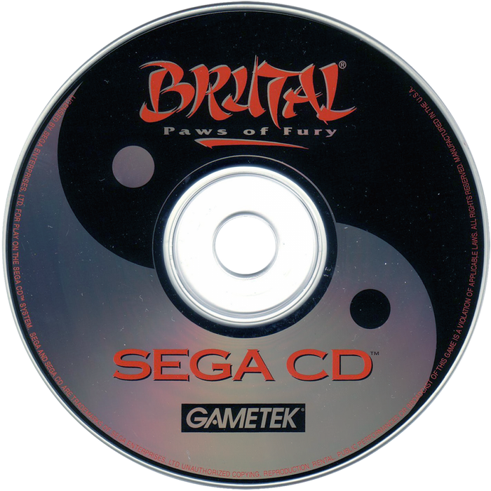 Brutal Paws of Fury – Sega CD (SCD) - for just $0! 