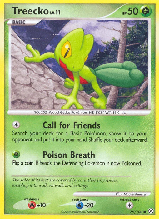 Treecko (79/100) [Diamond & Pearl: Stormfront] - for just $0.25! 
