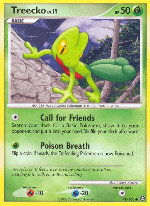 Treecko (79/100) [Diamond & Pearl: Stormfront] - for just $0.25! 