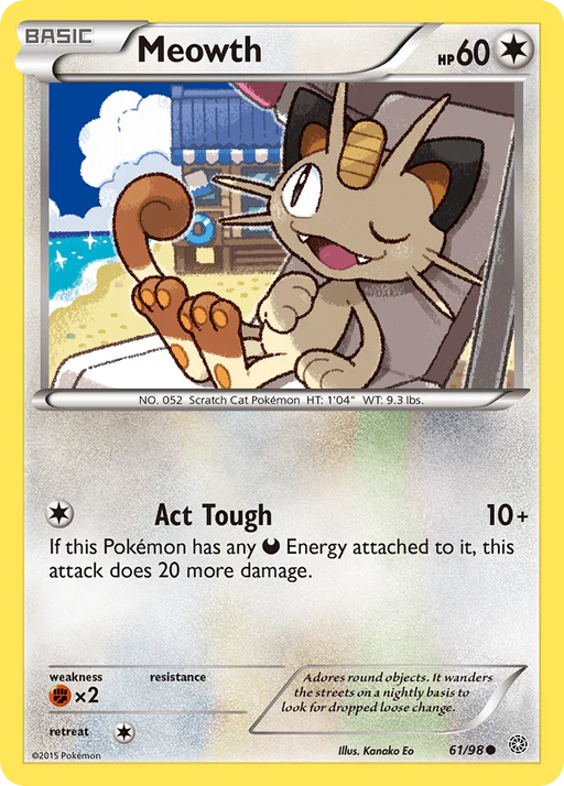 Meowth (61/98) [XY: Ancient Origins] - for just $0.15! 