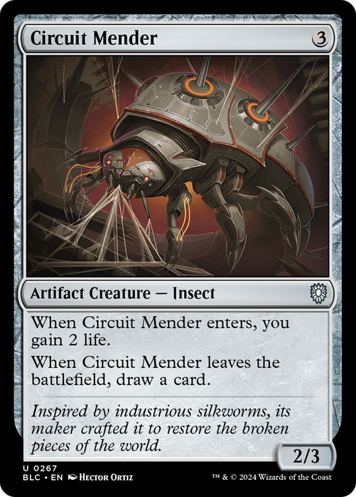 Circuit Mender (BLC-267) - Bloomburrow Commander - for just $0.09! 