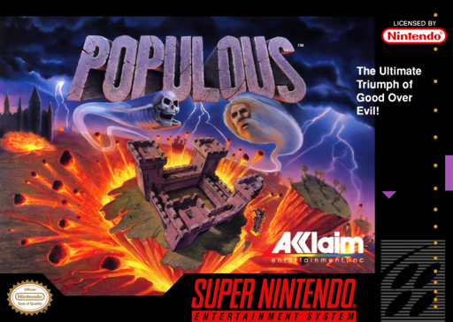Populous – Super Nintendo Entertainment System (SNES) - for just $0! 