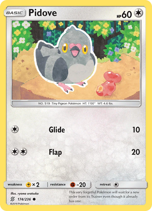 Pidove (174/236) [Sun & Moon: Unified Minds] - for just $0.10! 