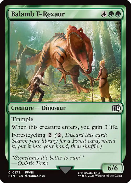 Balamb T-Rexaur (FIN-173) - FINAL FANTASY - for just $0.04! 