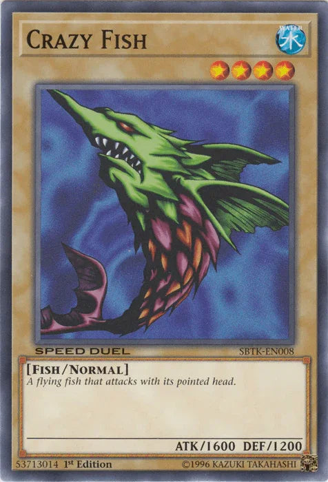 Crazy Fish [SBTK-EN008] Common - for just $0.10! 