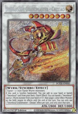Swordsoul Grandmaster - Chixiao [BODE-EN041] Starlight Rare - for just $21.05! 