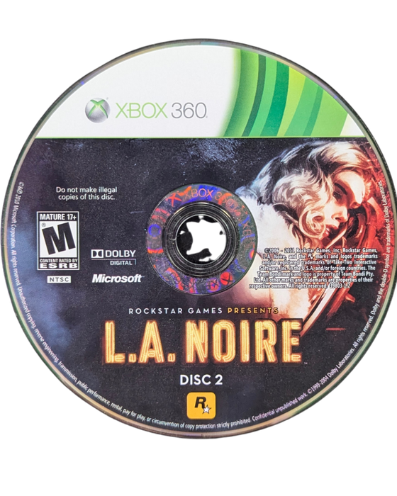 L.A. Noire – Xbox 360 (X360) - for just $7.99! 