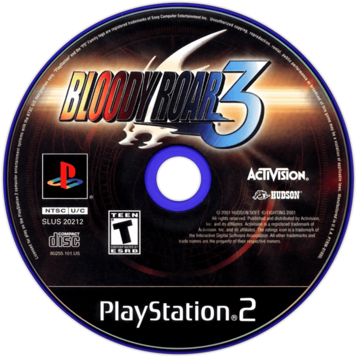 Bloody Roar 3 – PlayStation 2 (PS2) - for just $0! 