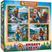 Smokey Bear 100 Piece Jigsaw Puzzles 4-Pack - for just $14.99! 